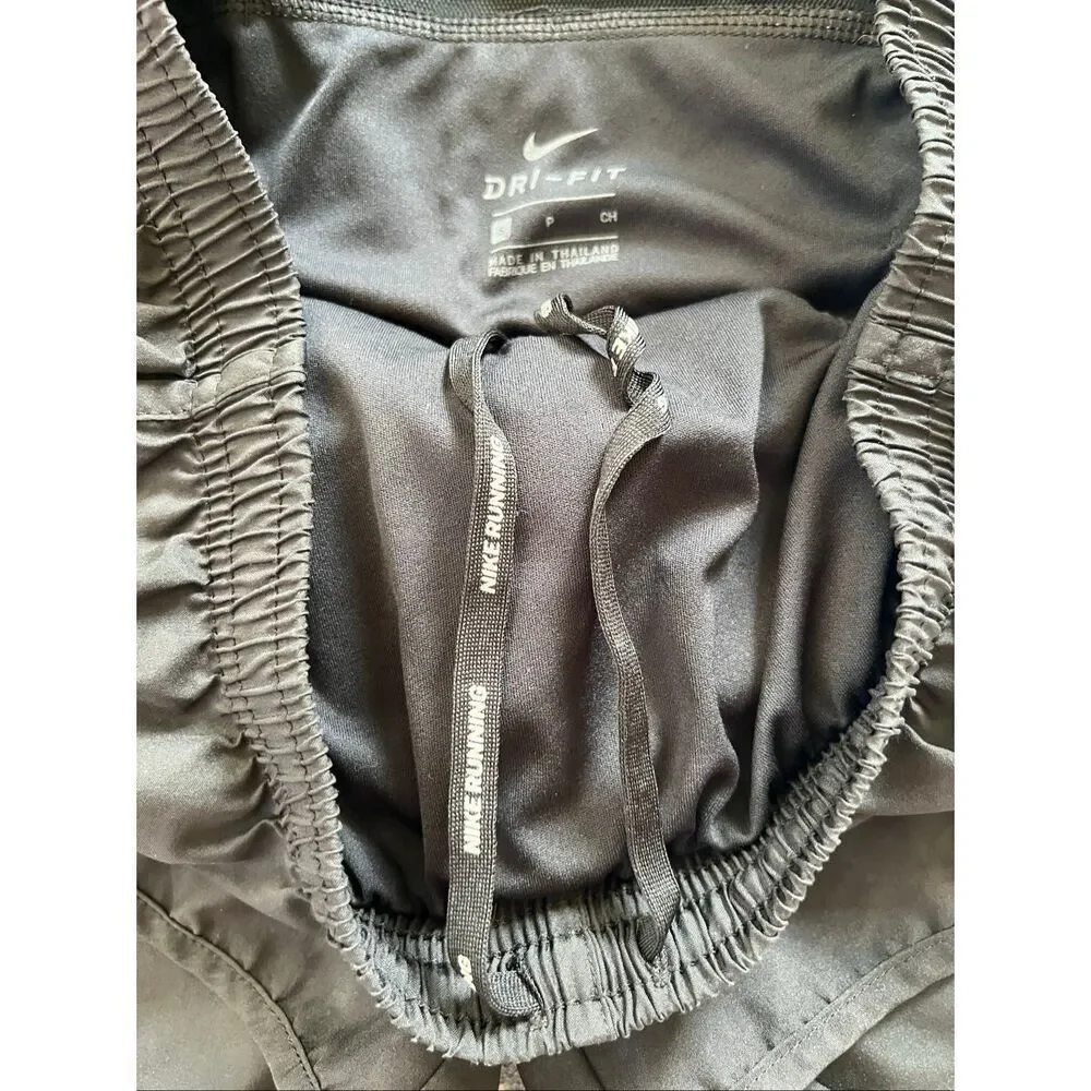 Nike Black Tempo Brief Lined Athletic Running Shorts Women's Small - Picture 3 of 6